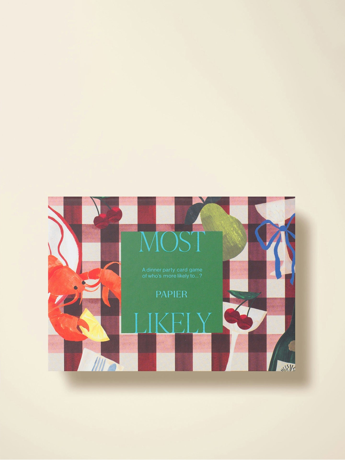 Table stories dinner party playing cards