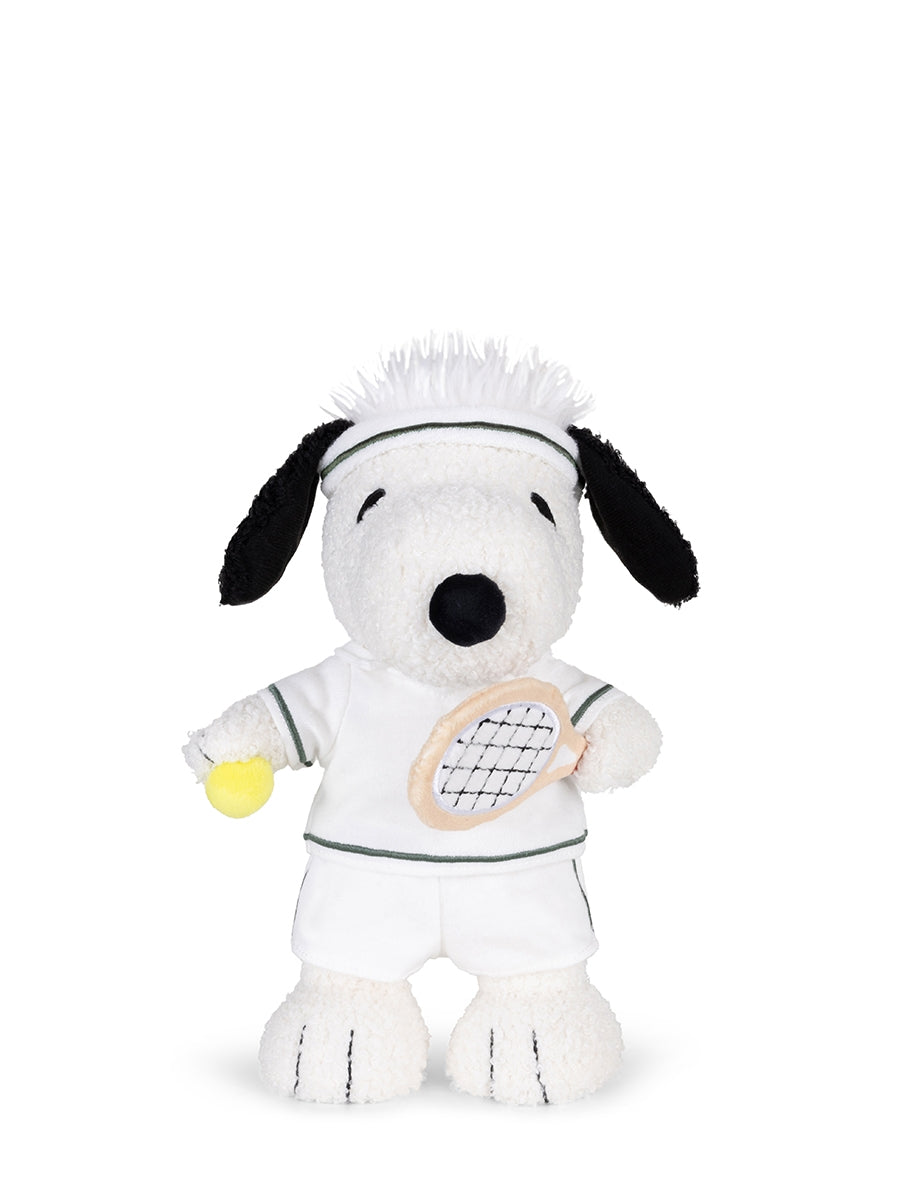 Tennis Snoopy standing soft toy (22 cm)