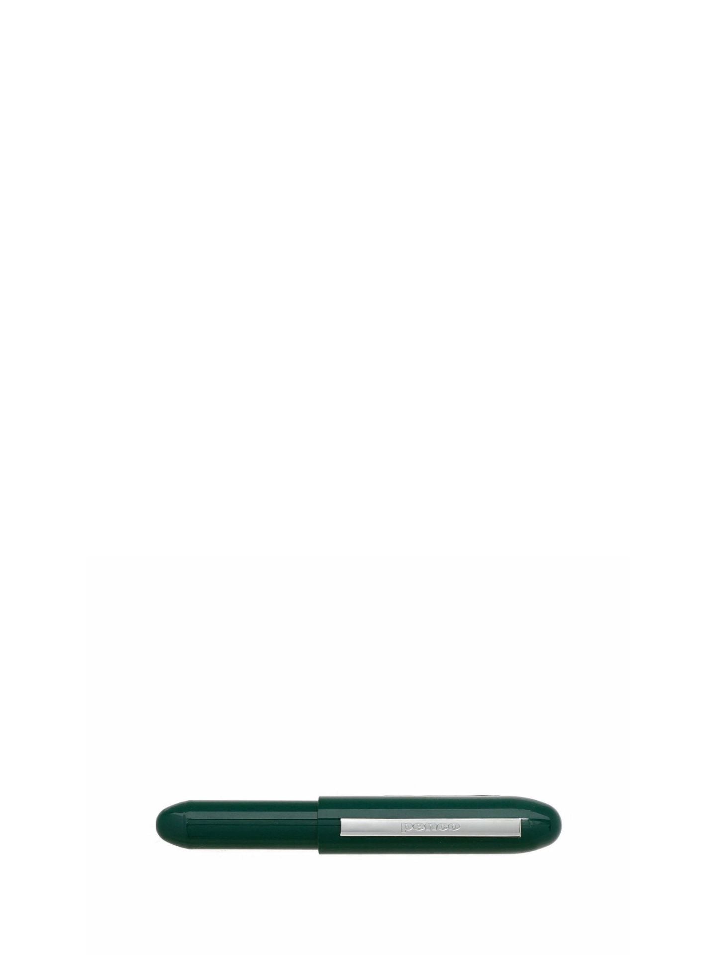 Bullet ballpoint pen light, dark green