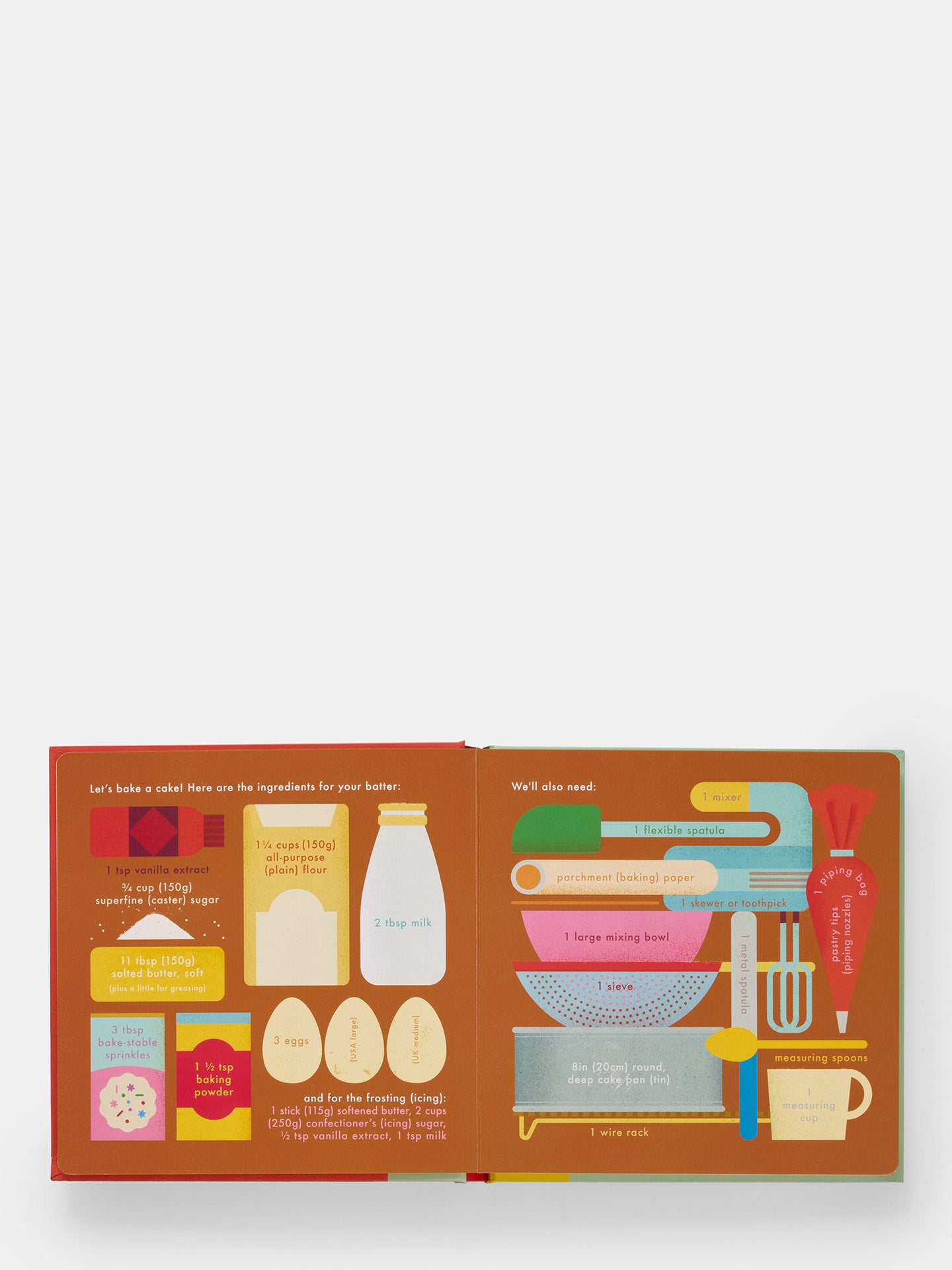 Cake! An Interactive Recipe Book (Cook In A Book)