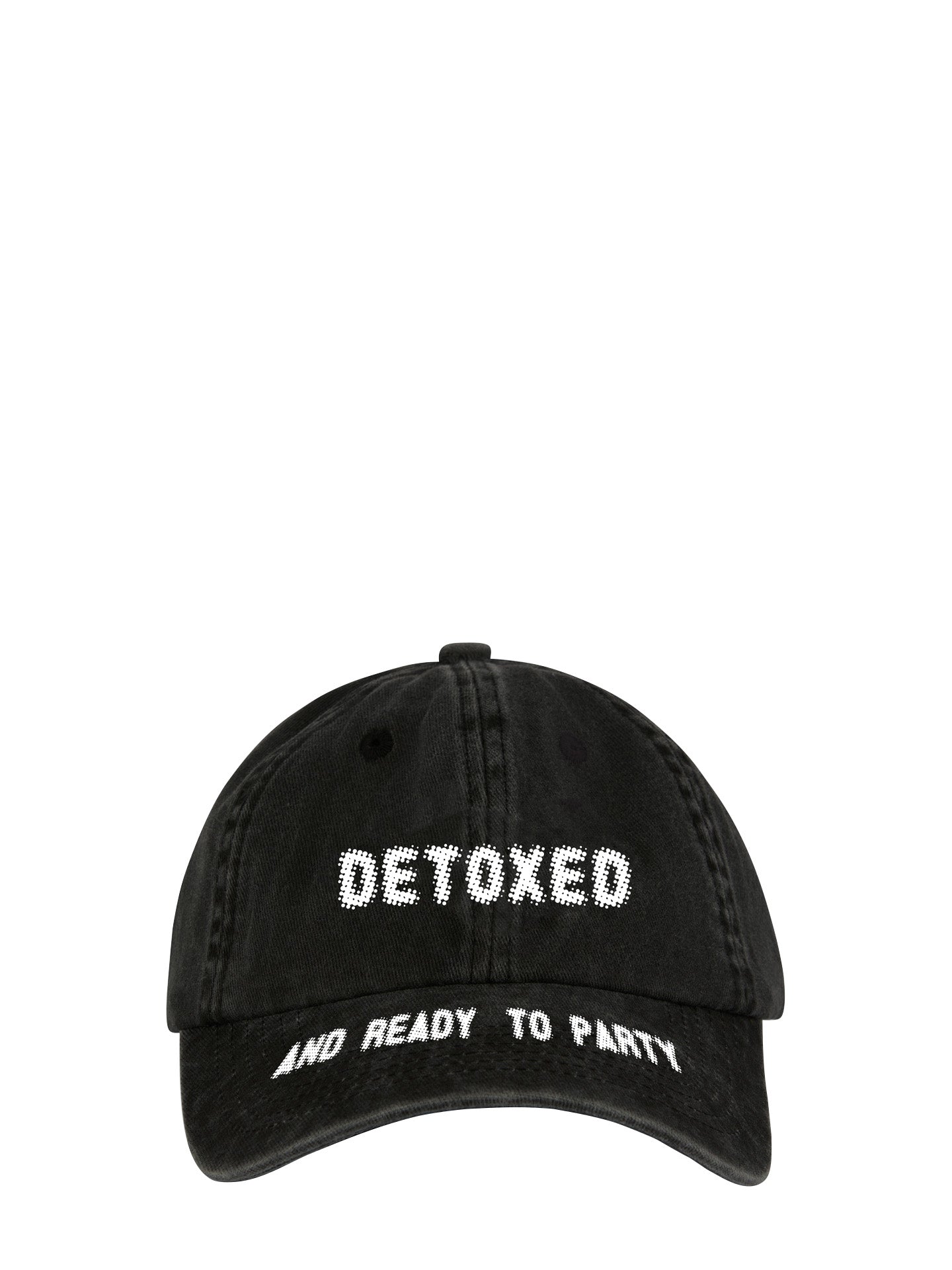 Dad cap Detoxed, washed black