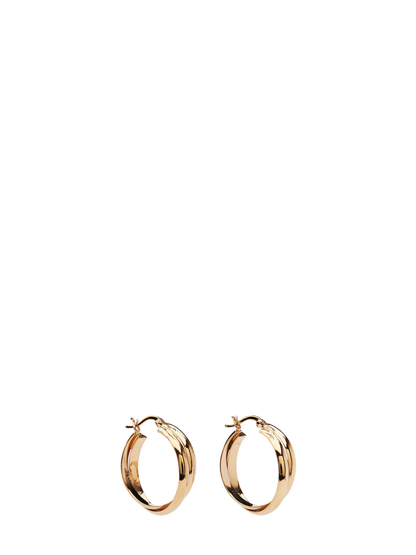 Carla hoops, goldplated