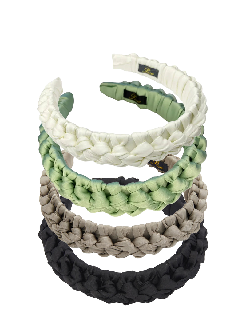 Cali braided headband, various colours