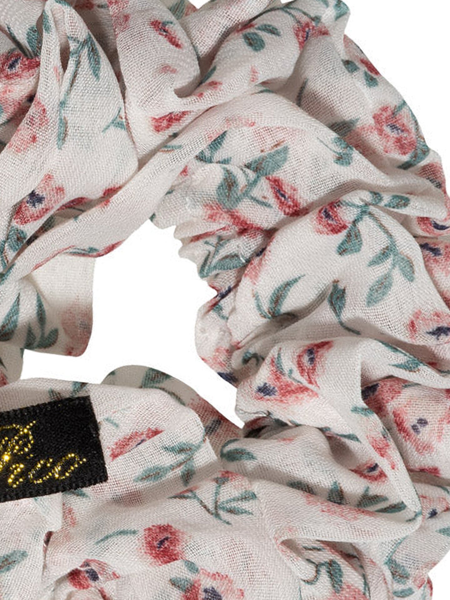 Flower Scrunchie, Red or rose pink