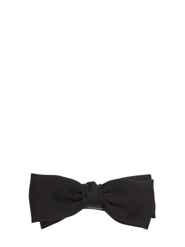 Khloe hair bow, black