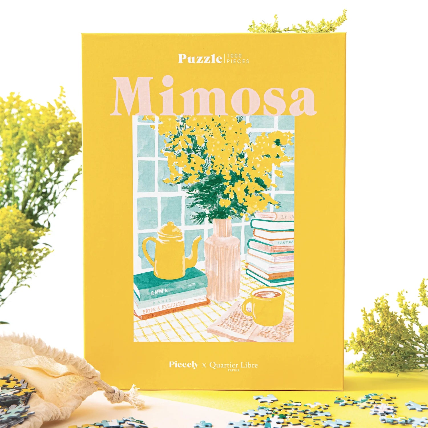 Mimosa puzzle, 1000 pieces