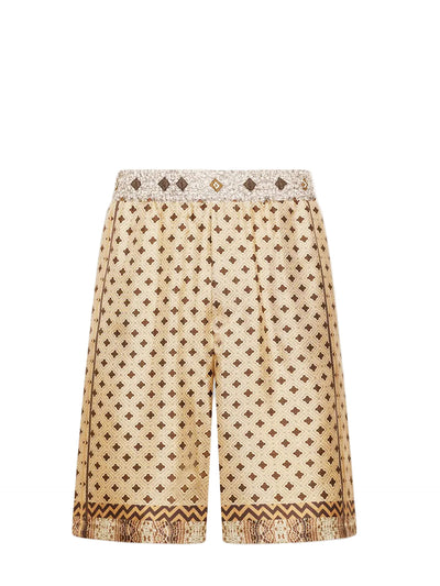 Aloe silk shorts