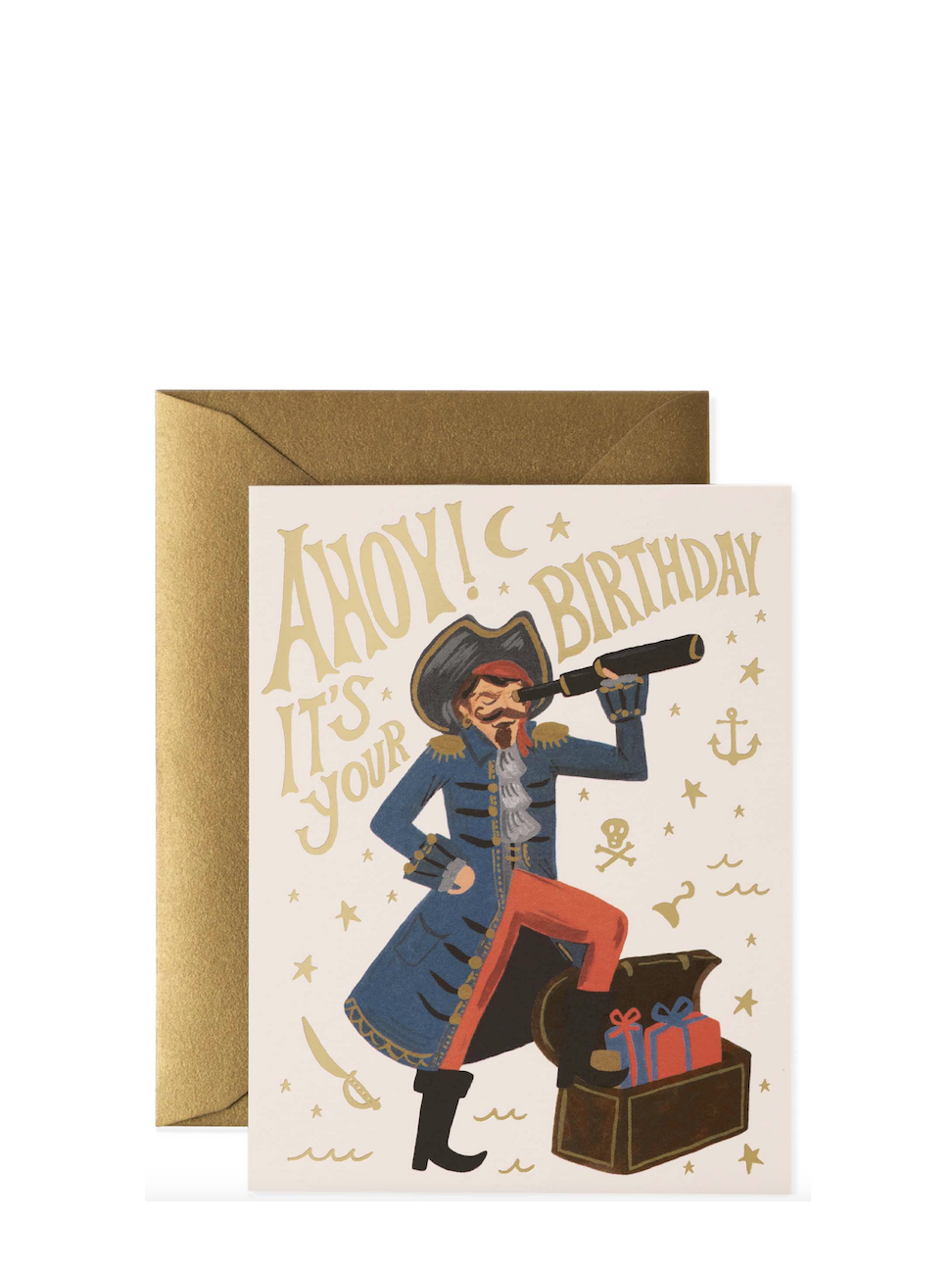Pirate Birthday Card