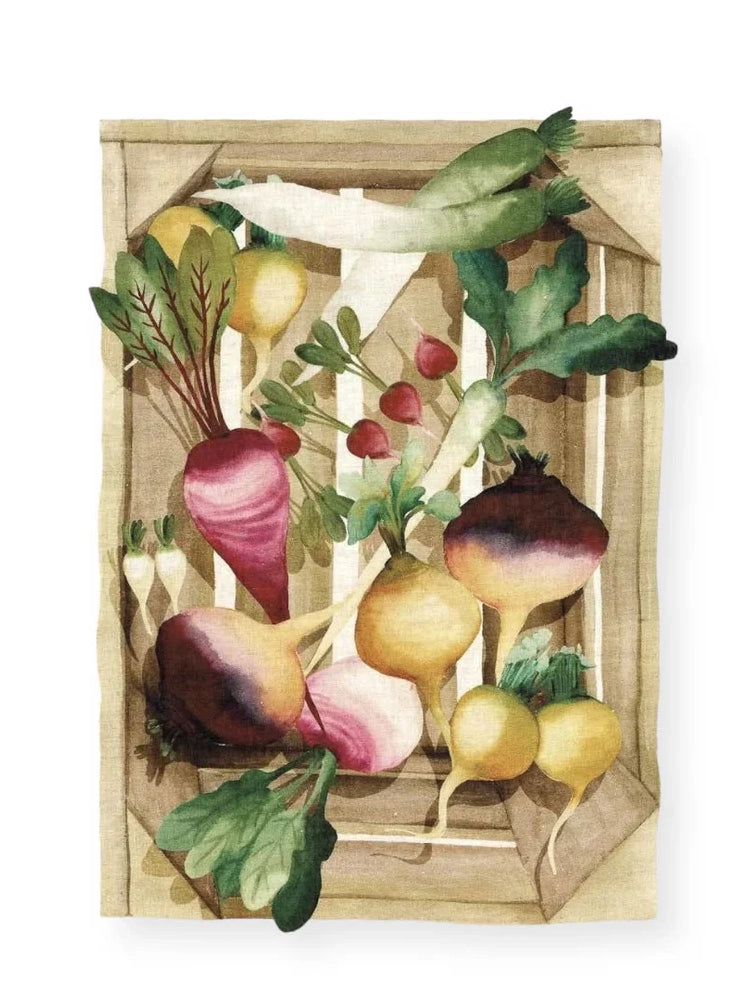 Potager ravanello kitchen towel