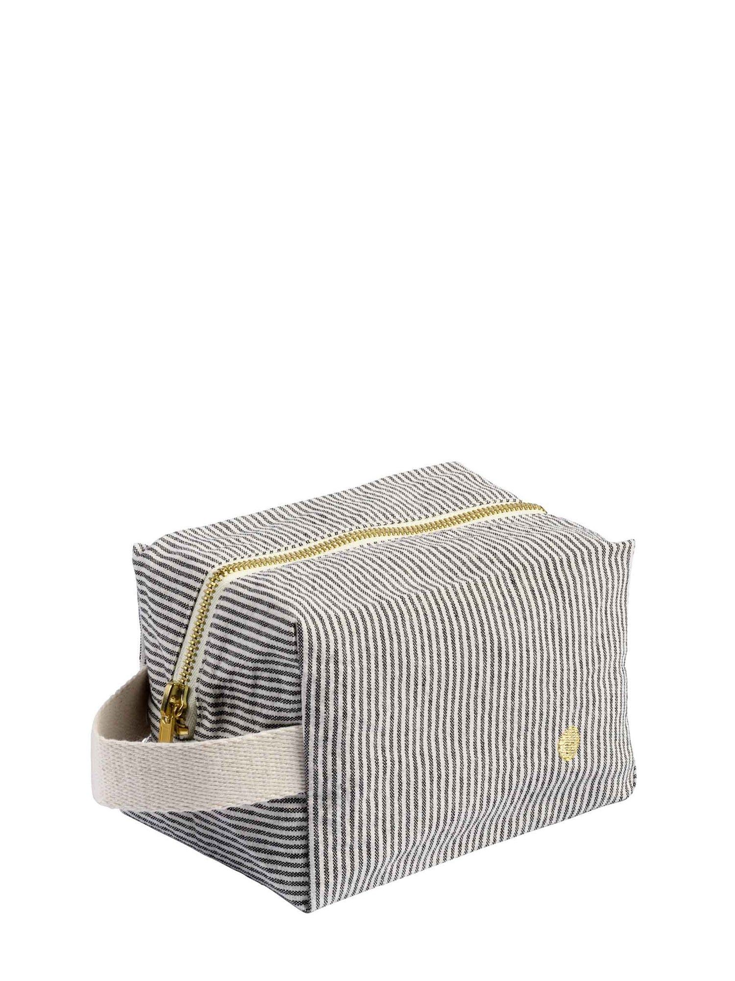 Cube pouch, fine stripe