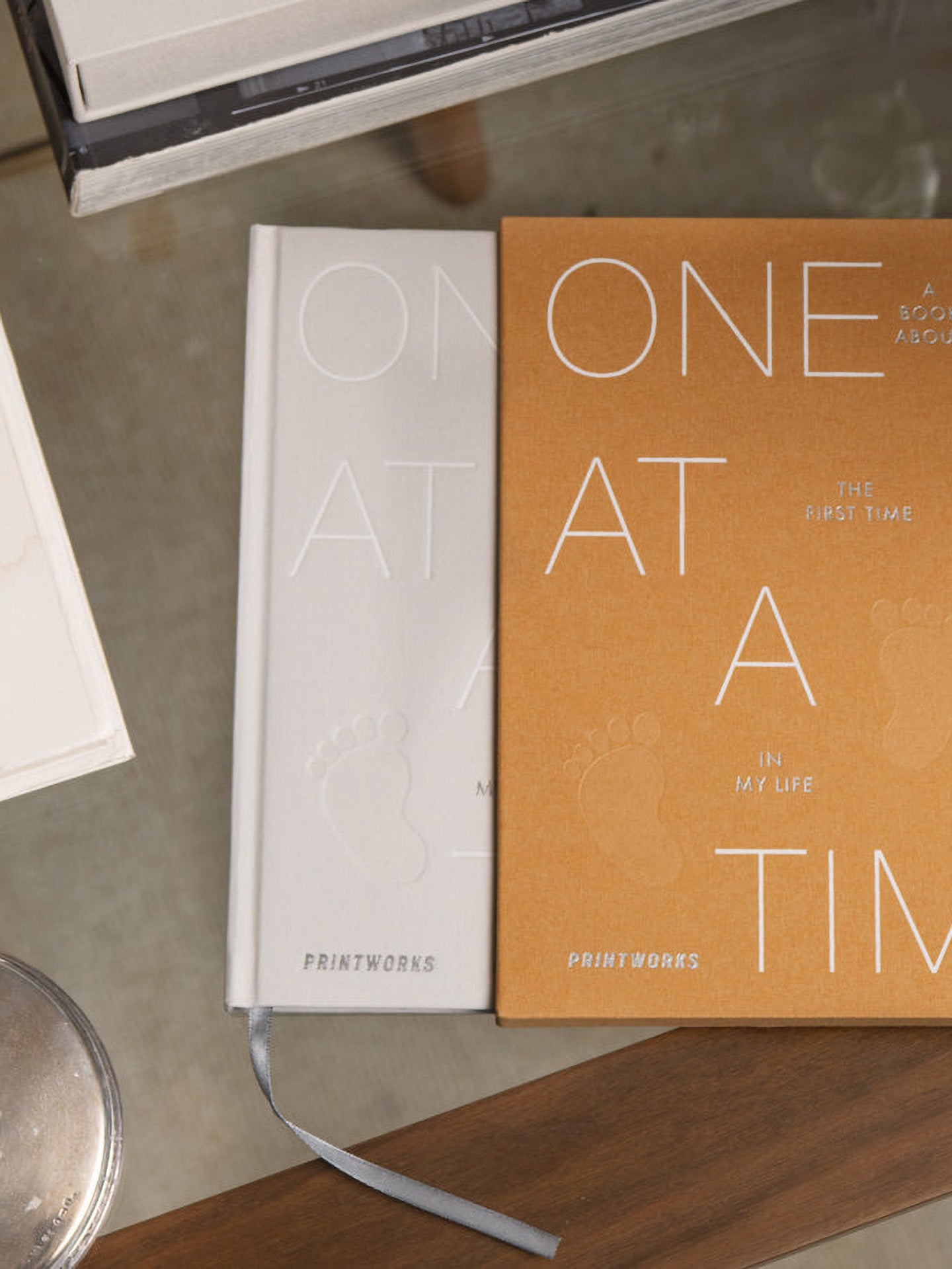 Baby book - One Step at a Time: A book about the first time in my life