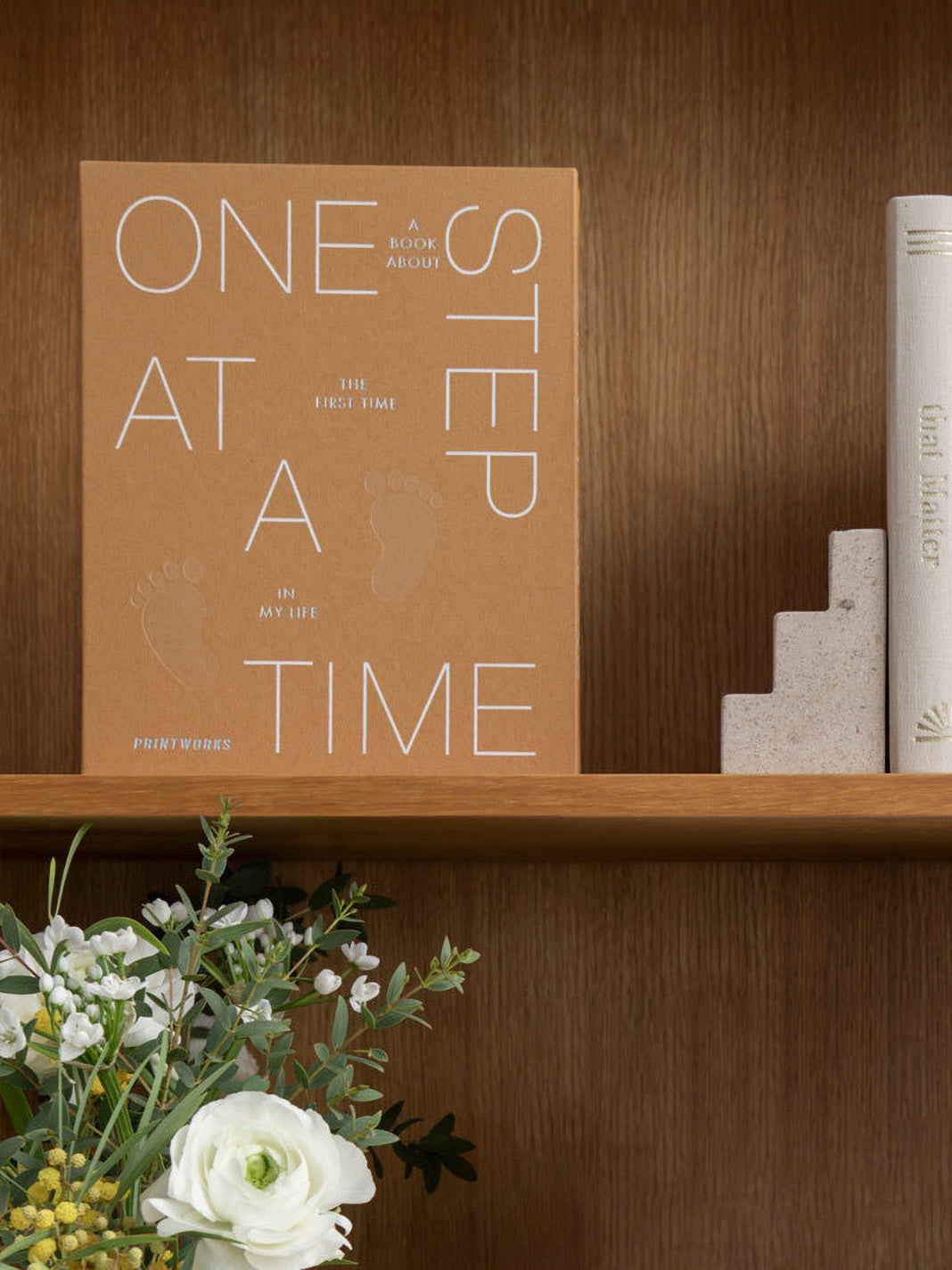 Baby book - One Step at a Time: A book about the first time in my life