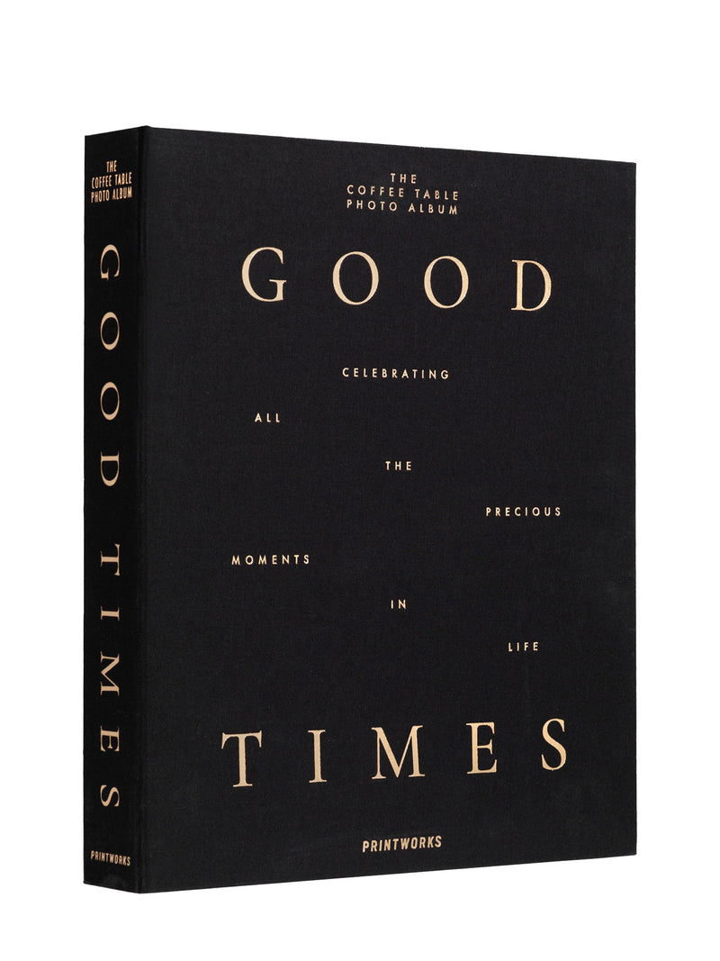 Good times large photo album, black