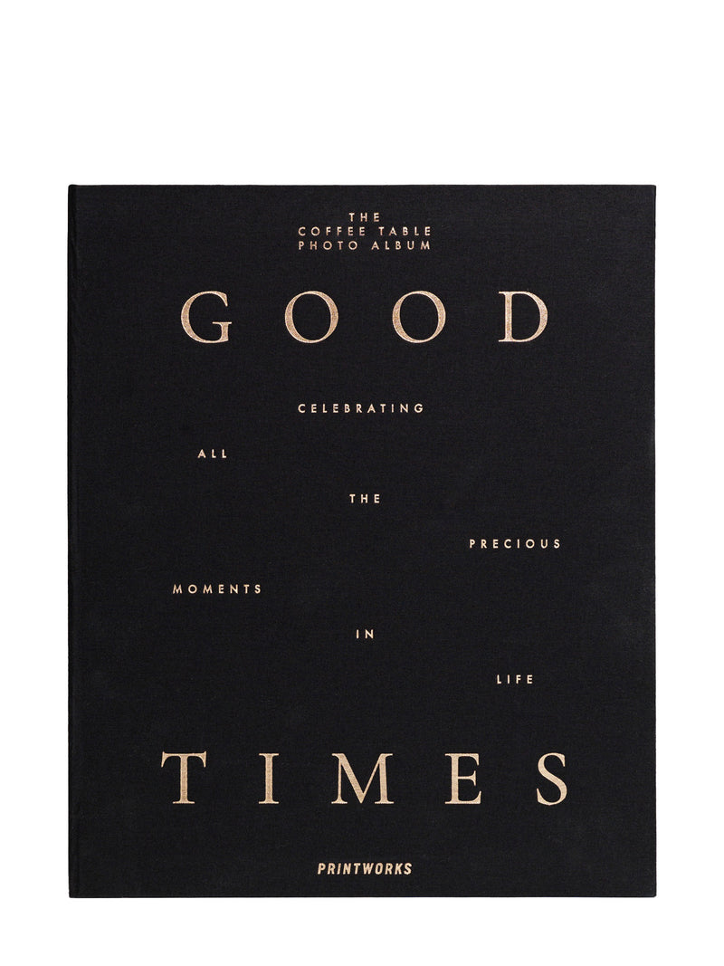 Good times large photo album, black