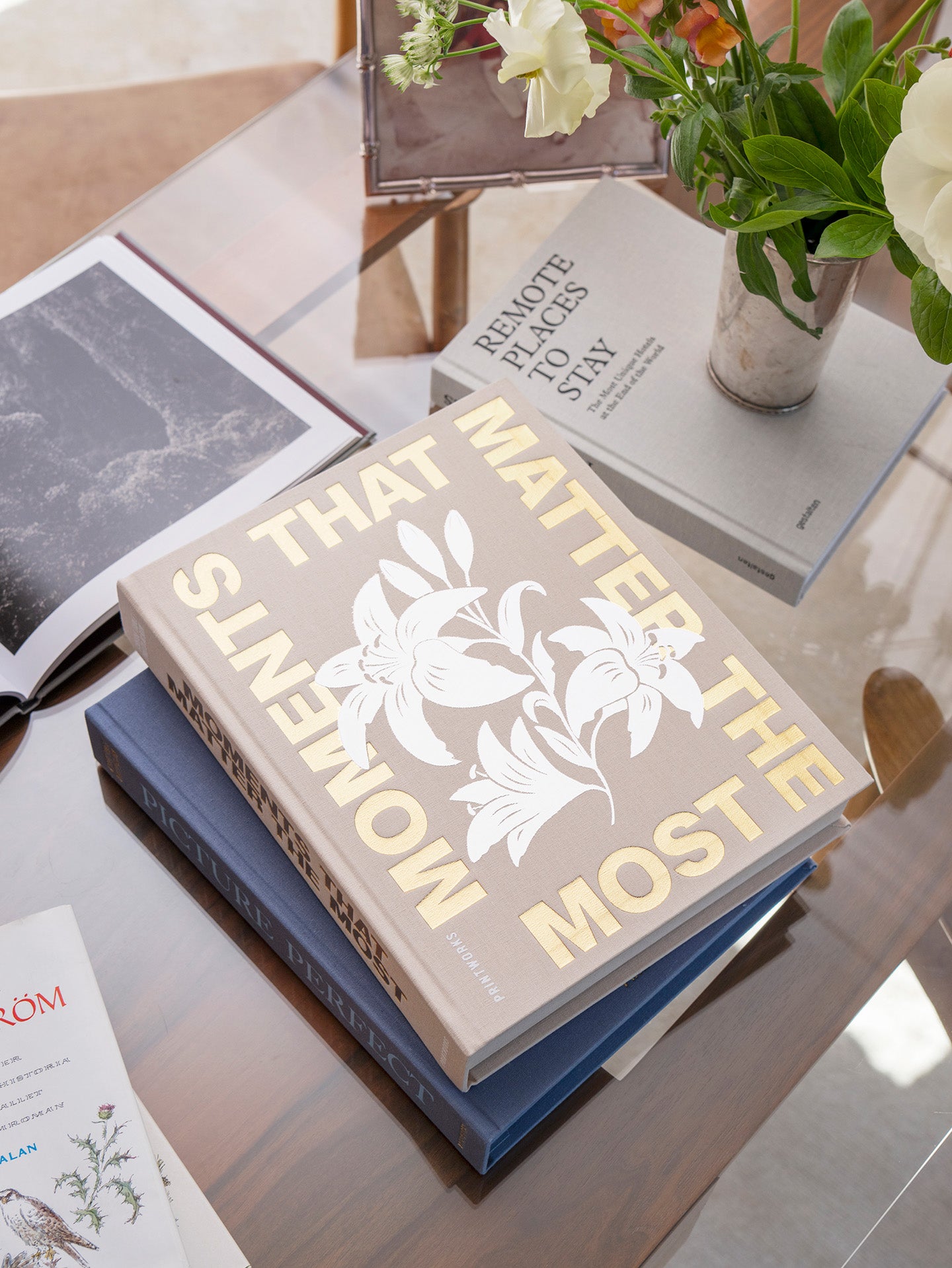 Photo album Moments that matter the most, beige or blue