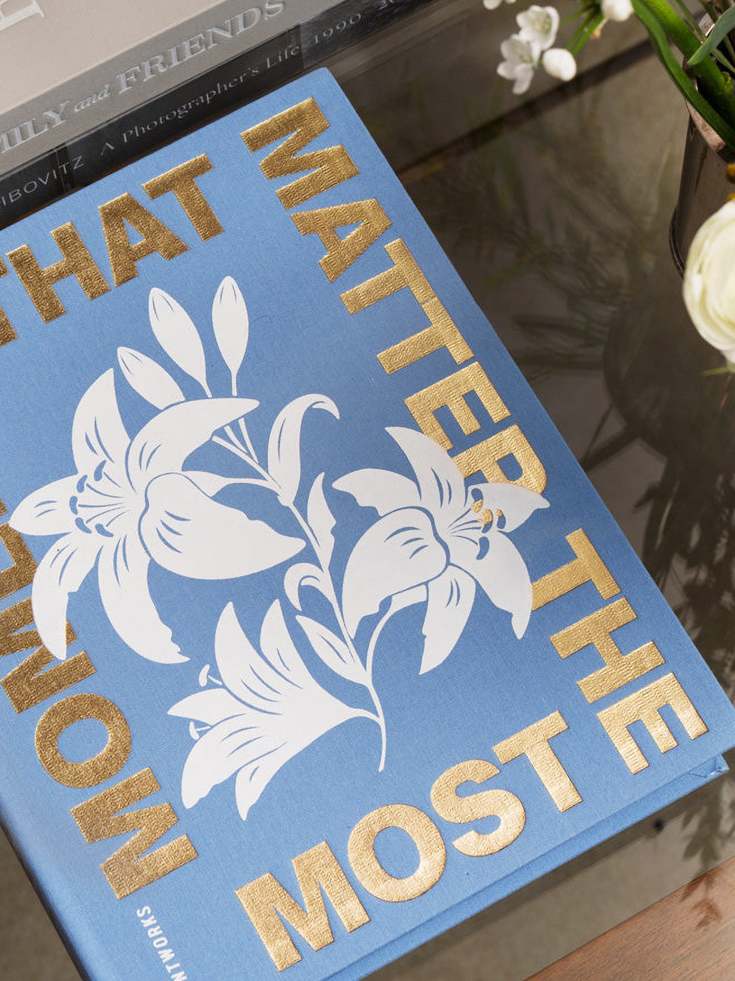 Photo album Moments that matter the most, beige or blue