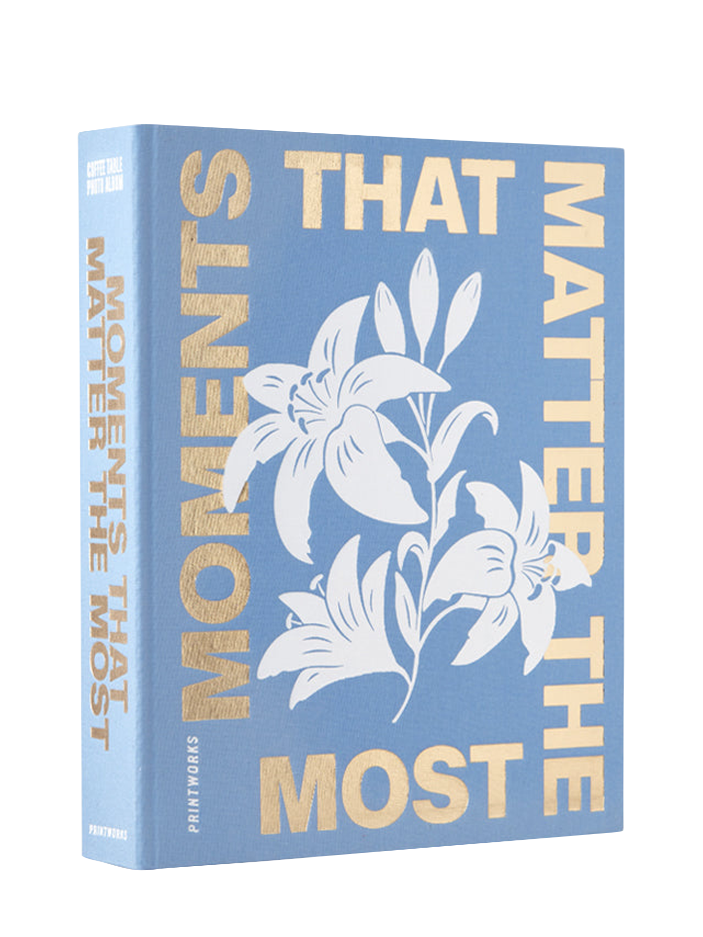 Photo album Moments that matter the most, beige or blue