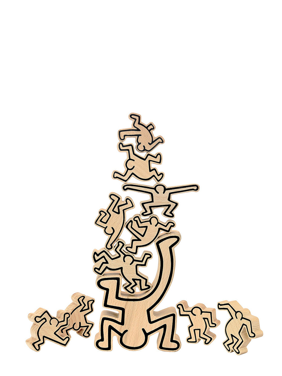 Keith Haring stacking figures