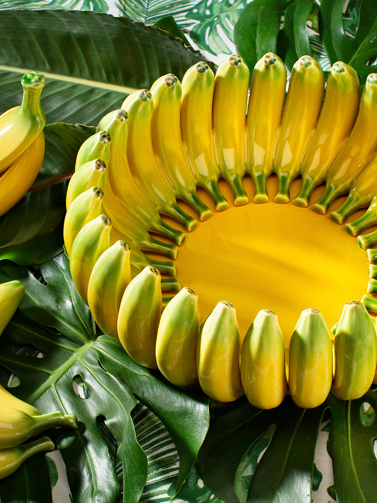 Centrepiece (38cm), yellow - Banana da Madeira