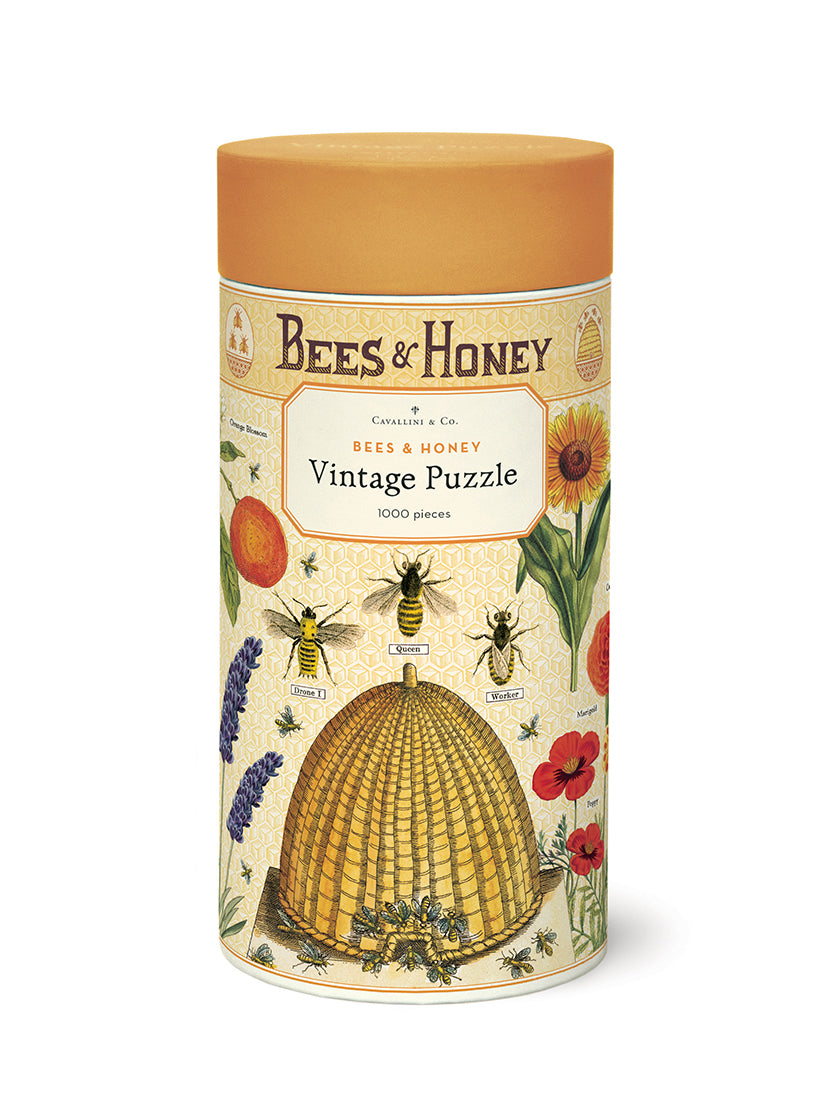 Vintage Puzzle, Bees & Honey (1000 pcs)