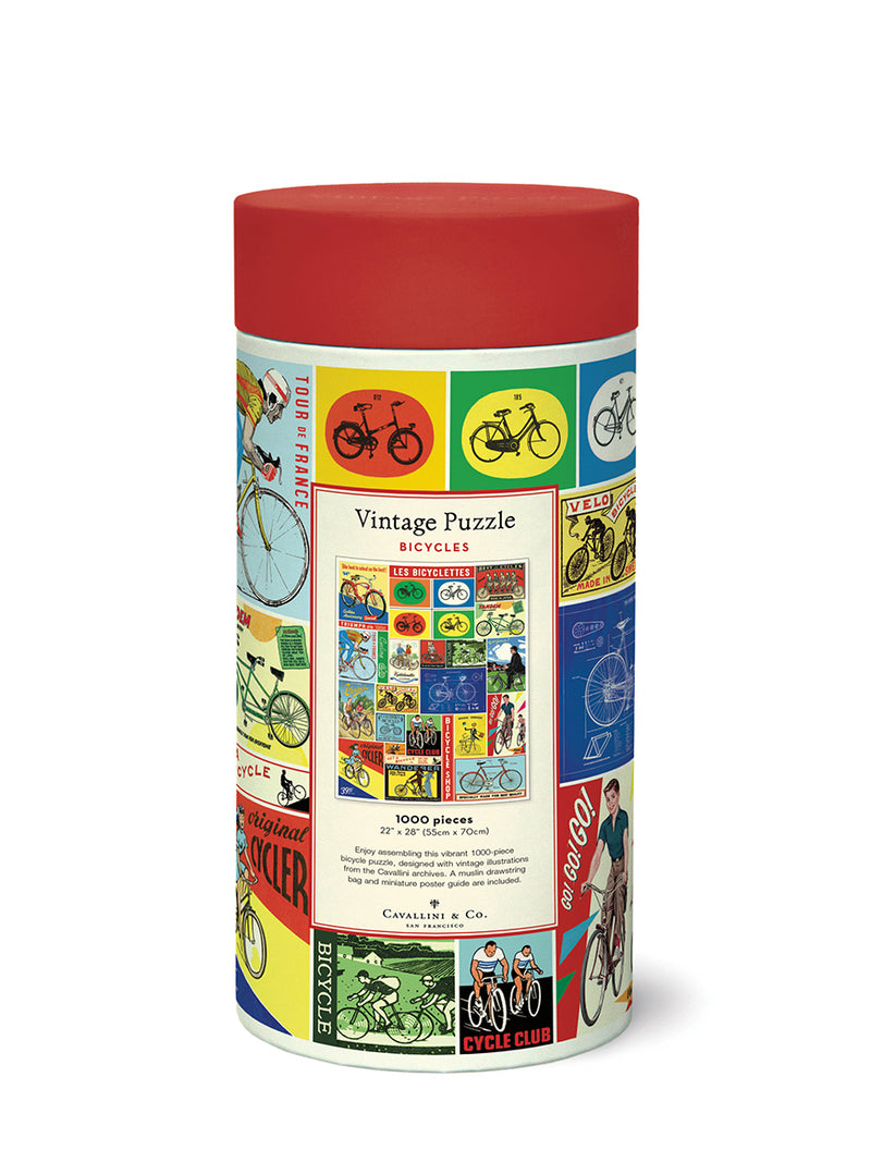 Bicycles vintage puzzle (1000 pieces)