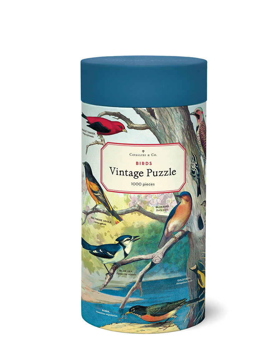 Vintage puzzle, Birds (1000 pieces)