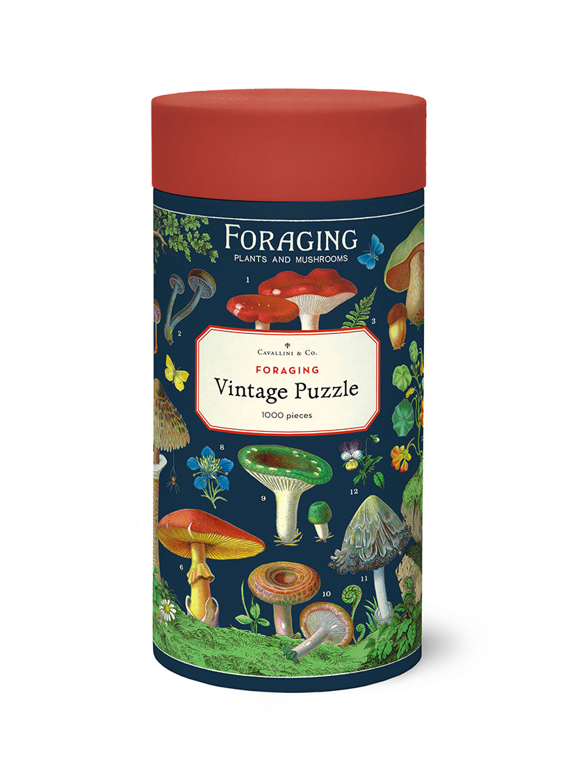 Foraging vintage puzzle (1000 pieces)