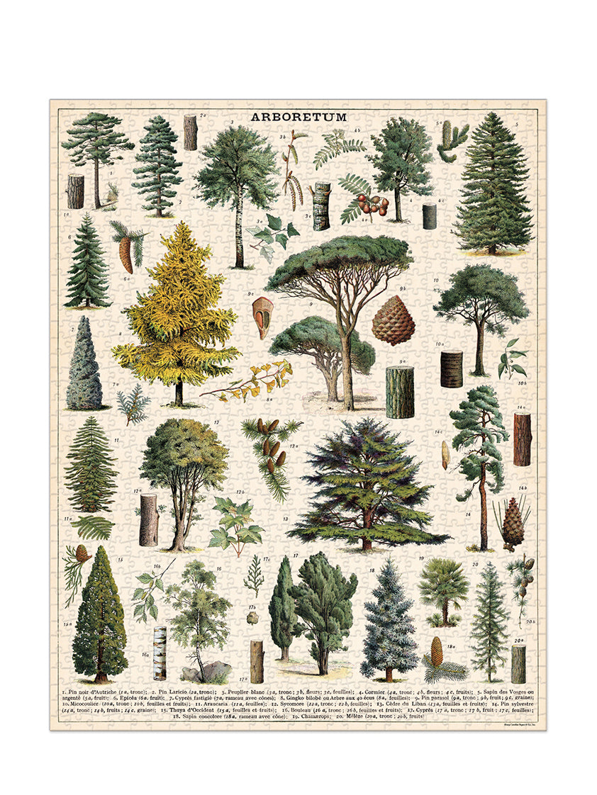Vintage puzzle, Arboretum (1000 pcs)