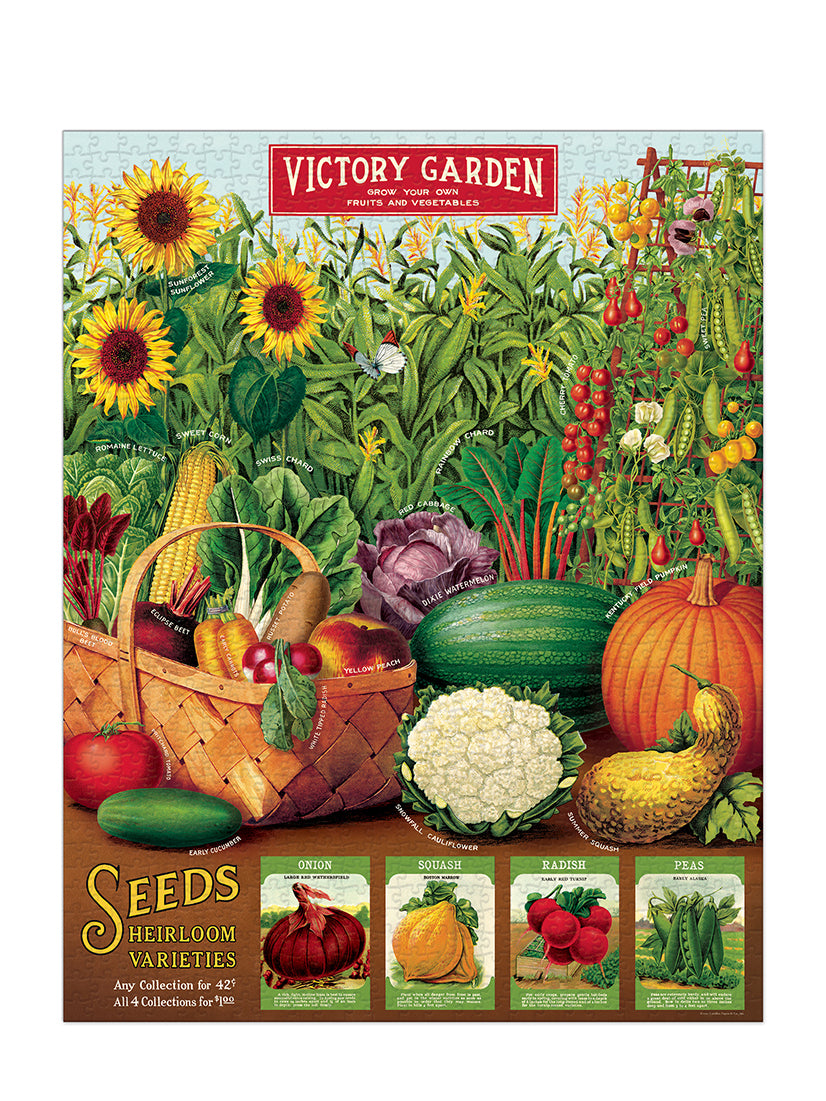 Vintage puzzle, Victory Garden (1000 pcs)
