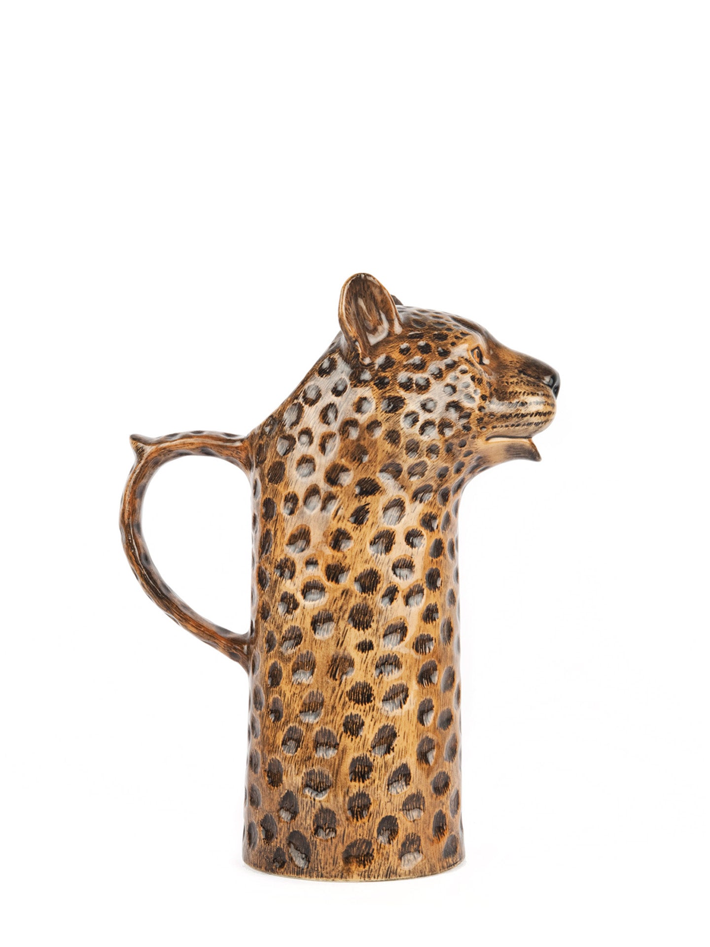 Leopard water pitcher
