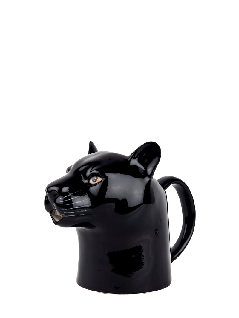 Black panther jug, medium