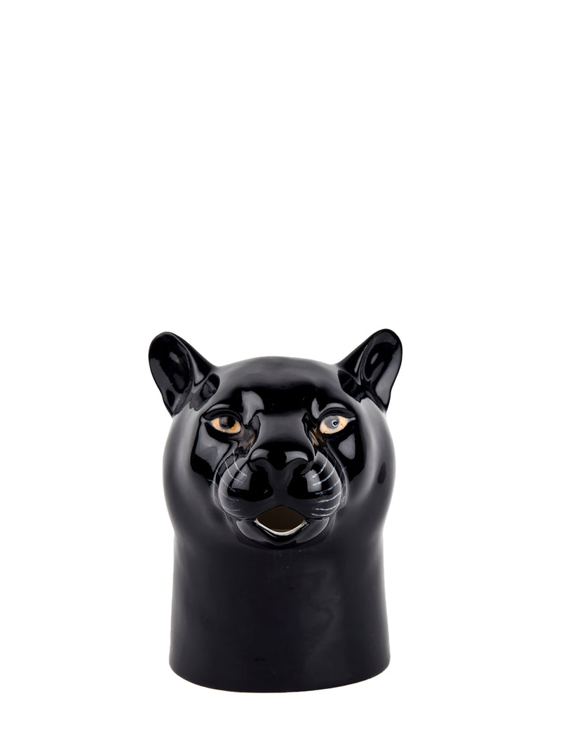 Black panther jug, medium