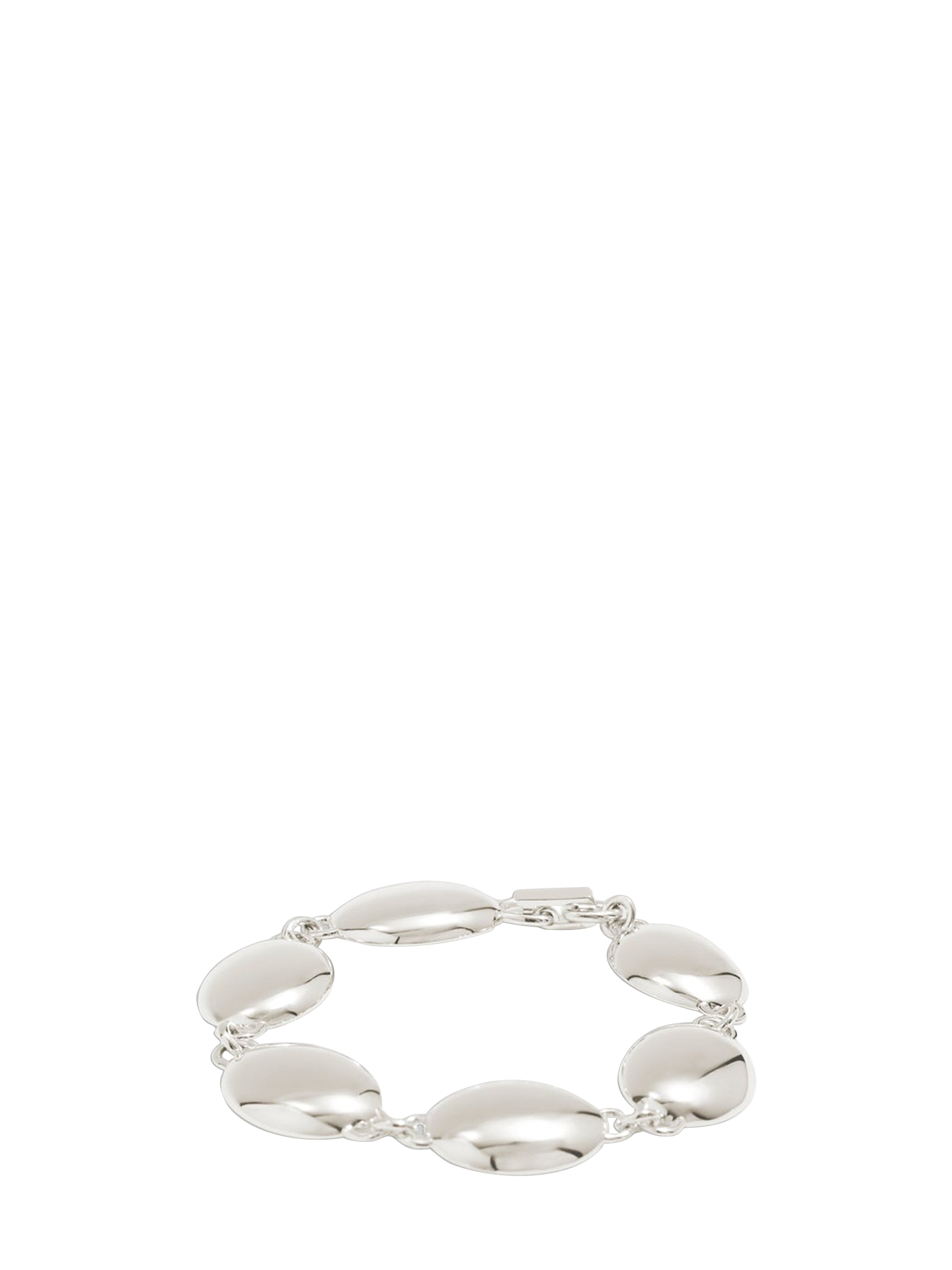 Dualism Oval bracelet, 925 sterling silver