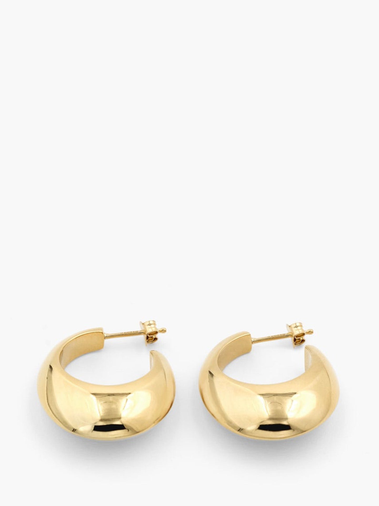 Drop Hoops, Gold plated