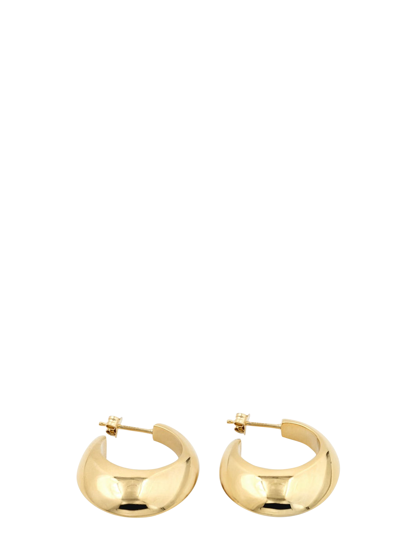 Drop Hoops, Gold plated