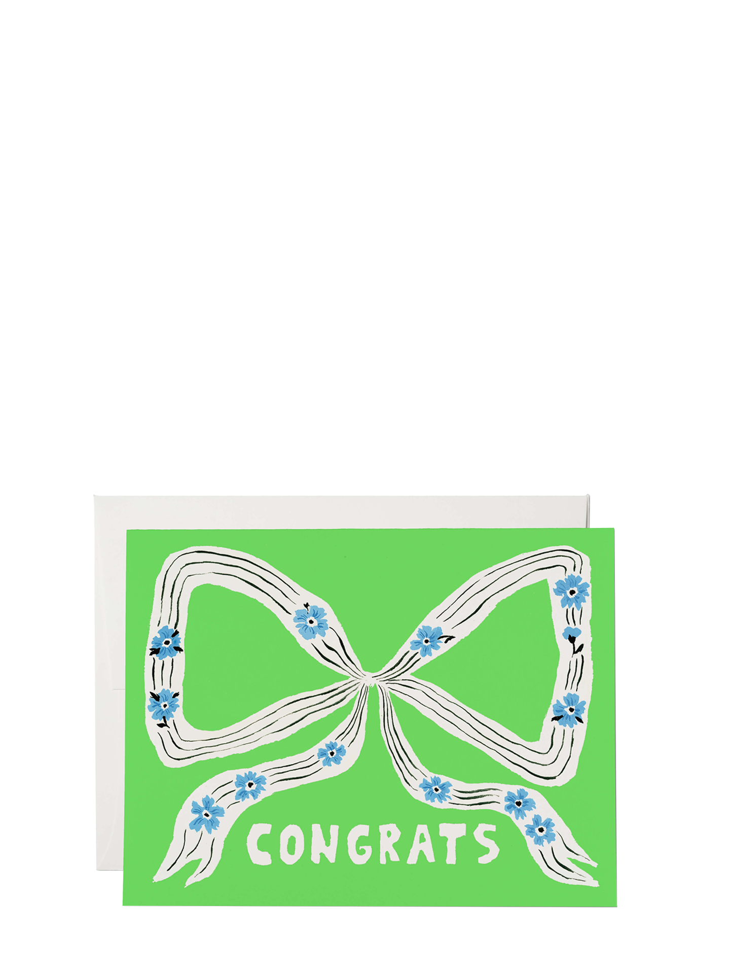 Perfect bow congrats card for all occasions