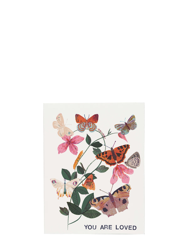 Flutter Love, love & friendship card