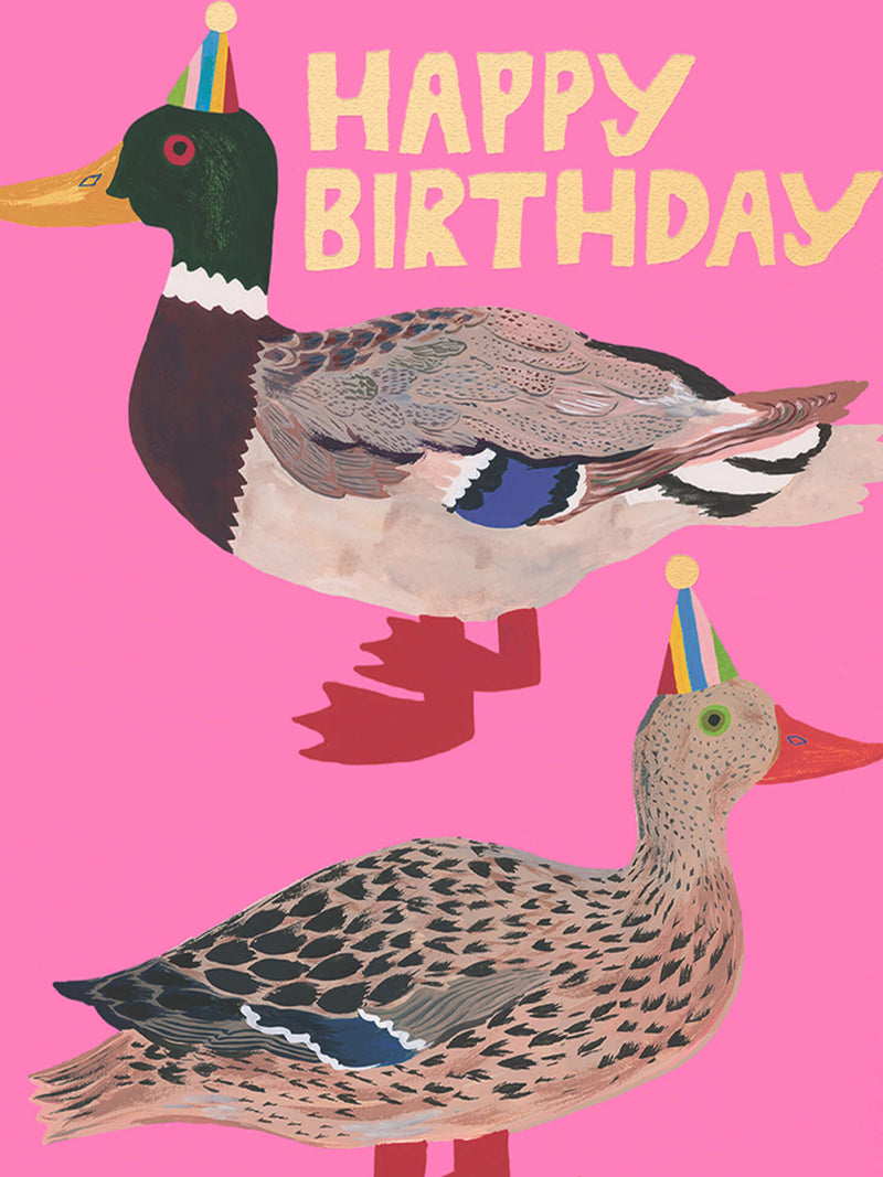 Quacky birthday card