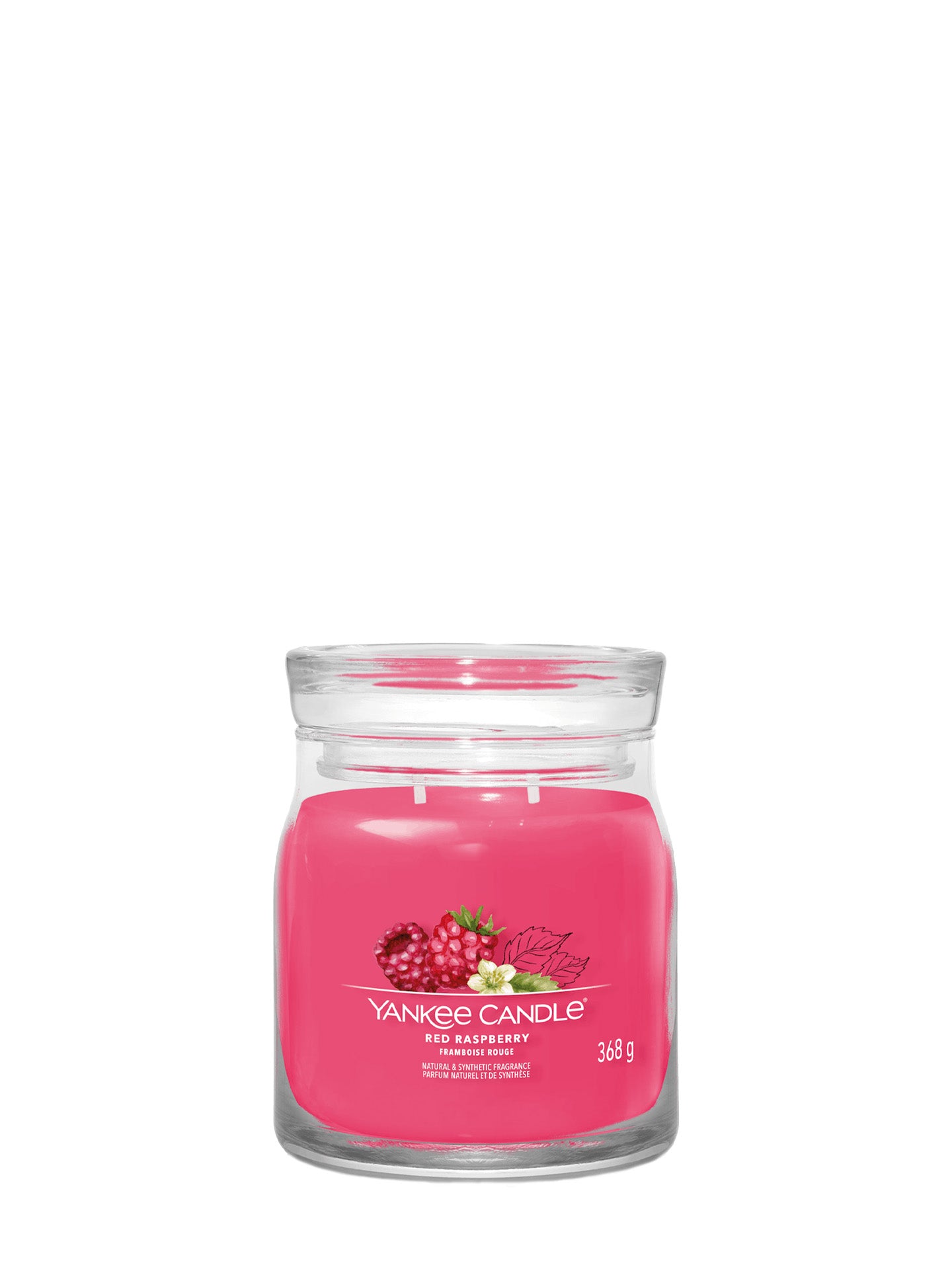 Red rasberry signature jar, medium