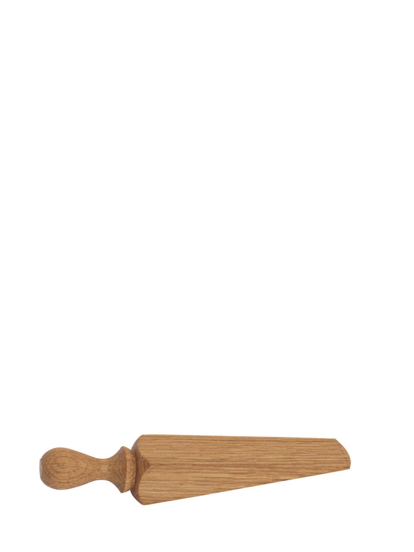 Door stop, oiled oak wood