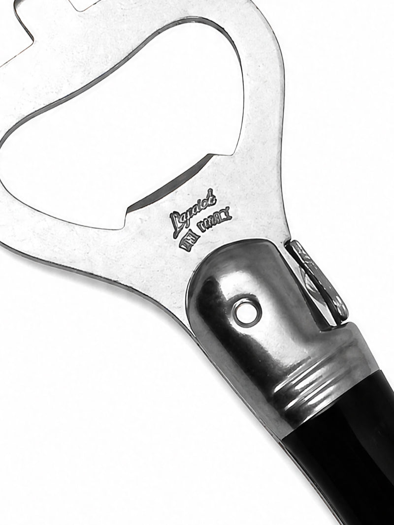 Laguiole bottle opener, black