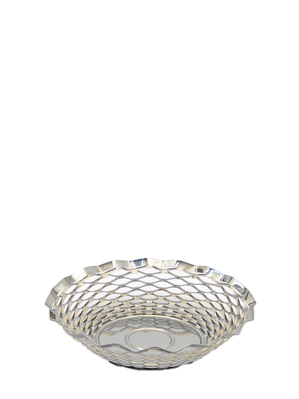 Stainless steel round bread basket, Small