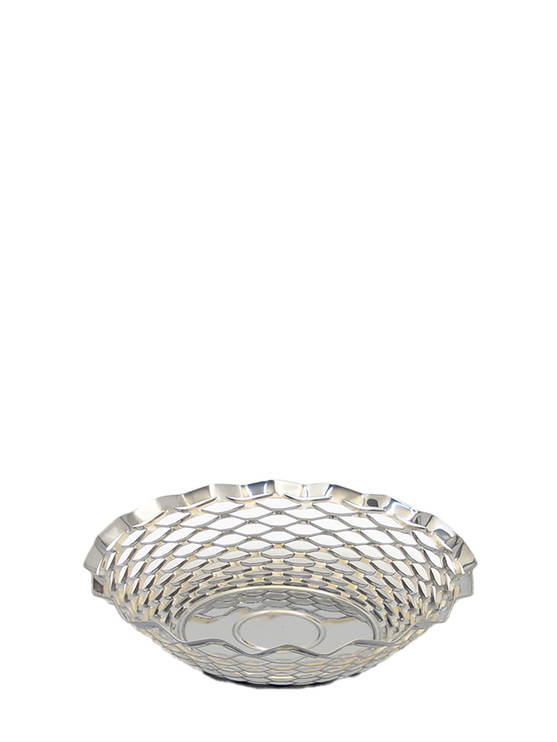 Stainless steel round bread basket, Small