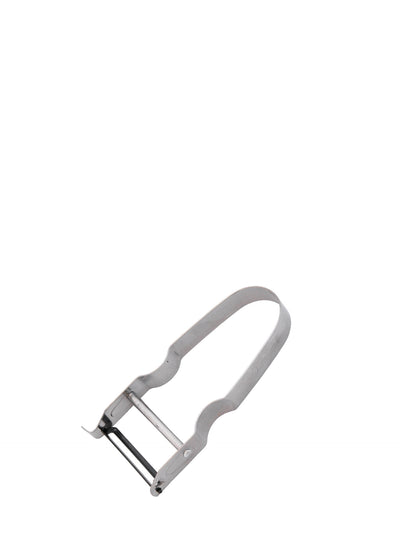 Peeler with black blade, aluminium and stainless steel (160 mm)