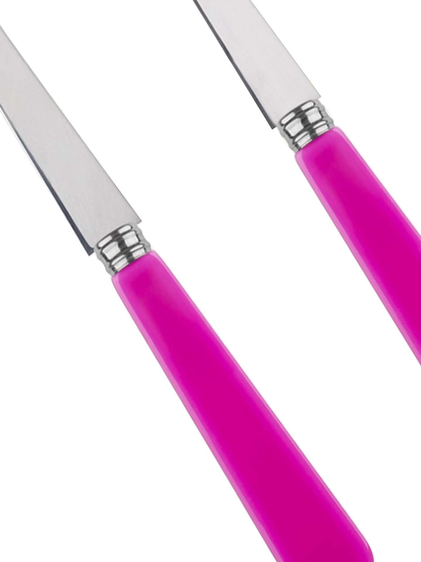 Duo Salad servers, pink