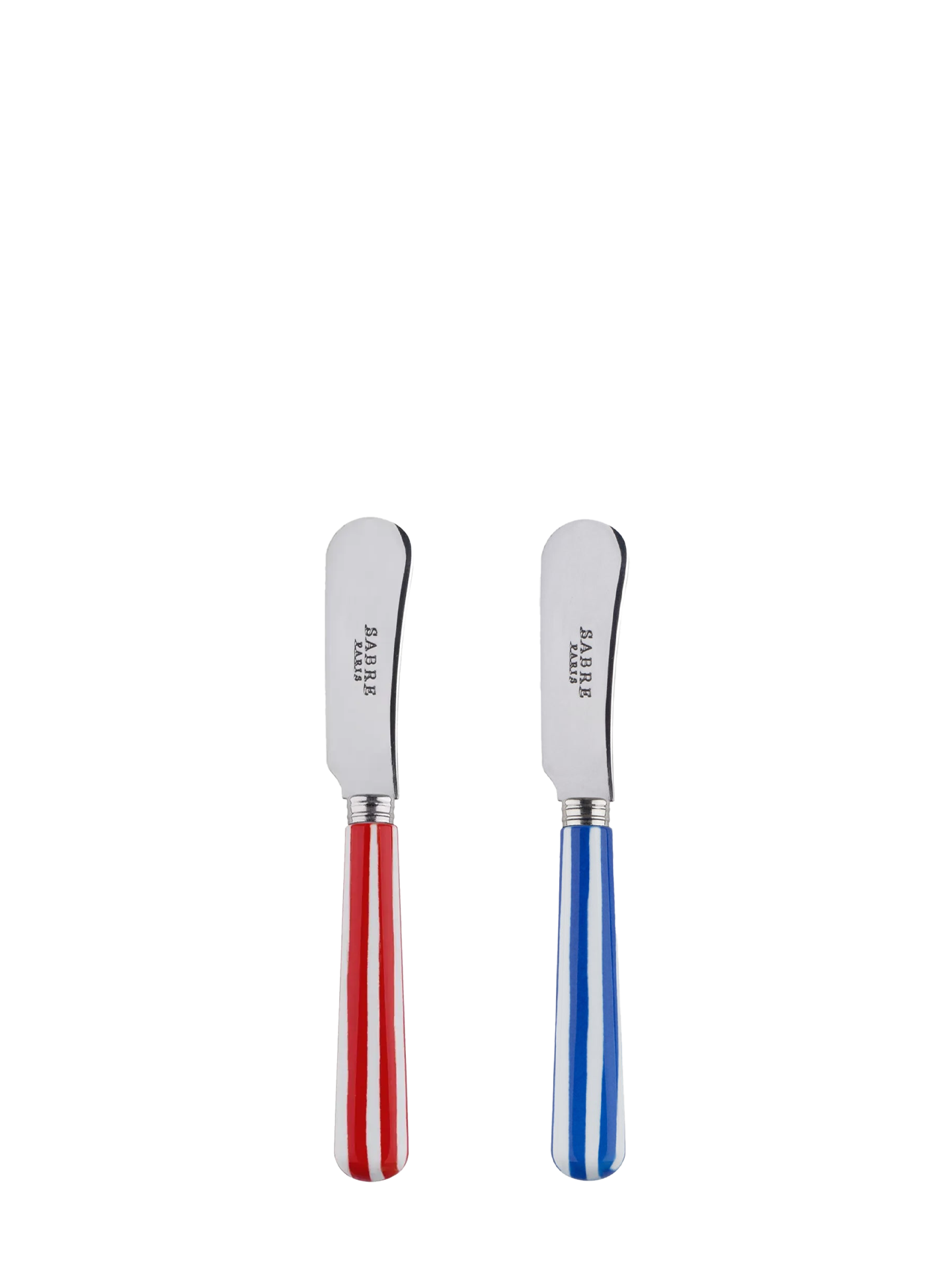 White Stripe spreader, red or lapis blue