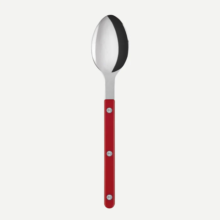 Bistrot soup spoon, solid red