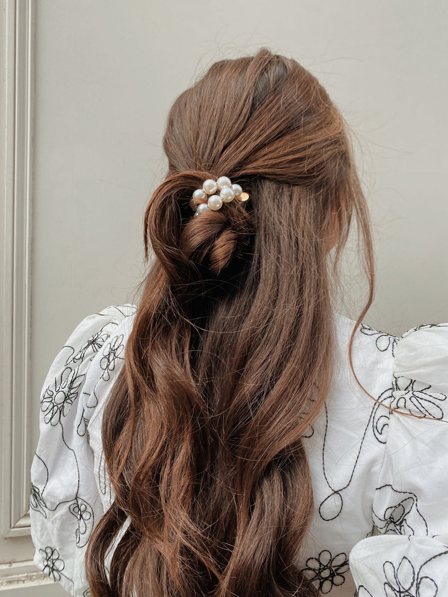 Bichou shell hair tie bracelet