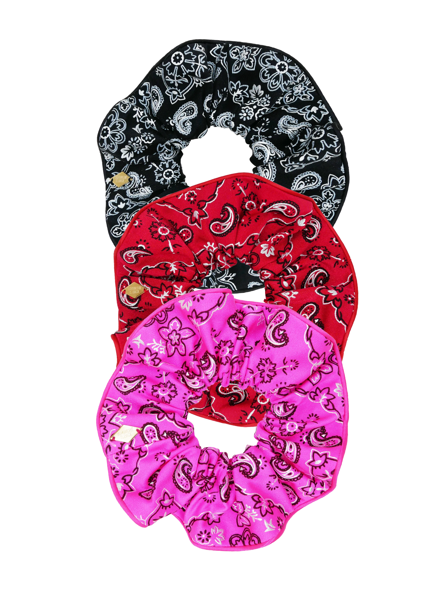 Bandana Waterproof scrunchie, 3 colours