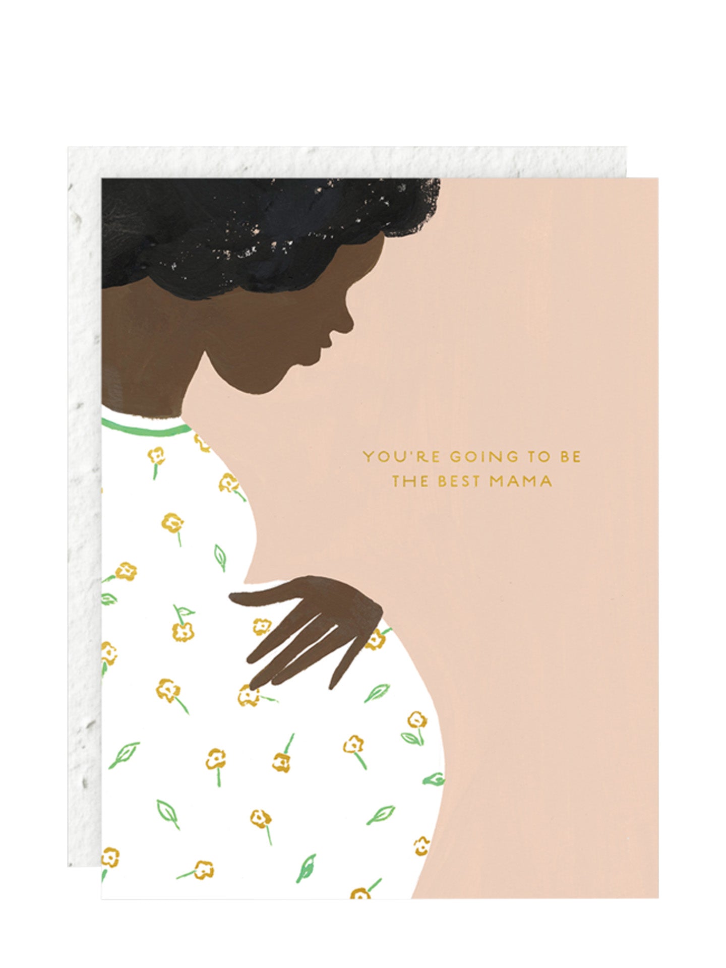 Bump you’re going to be the best mama, new baby card (plantable envelope)